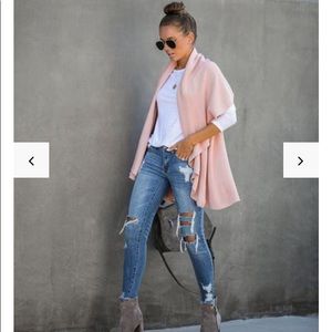 Blush Vici vest never worn